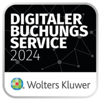Wolters Kluwer - Auszeichnung Digitaler Buchungsservice 2024